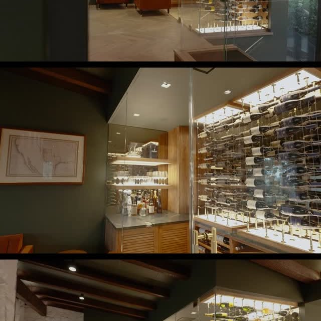 Before & After: Showroom Wine Cellar Buildout